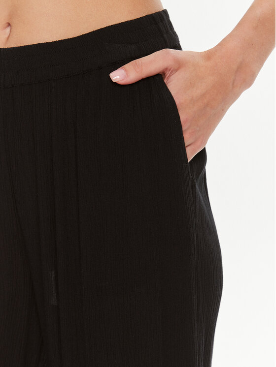 Kaffe Kaffe Stoffhose Dacia Amber 10506454 Schwarz Loose Fit