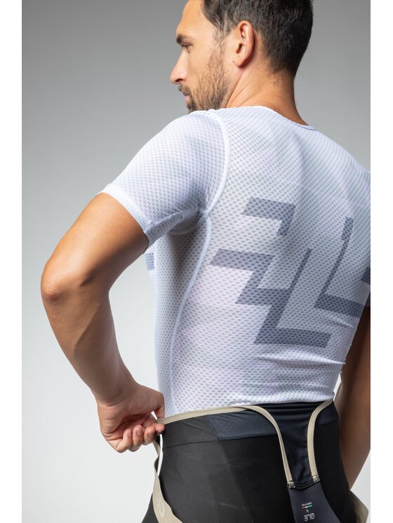 Alé Cycling Alé Cycling Koszulka rowerowa Multiverso SS Biały Fitted Fit