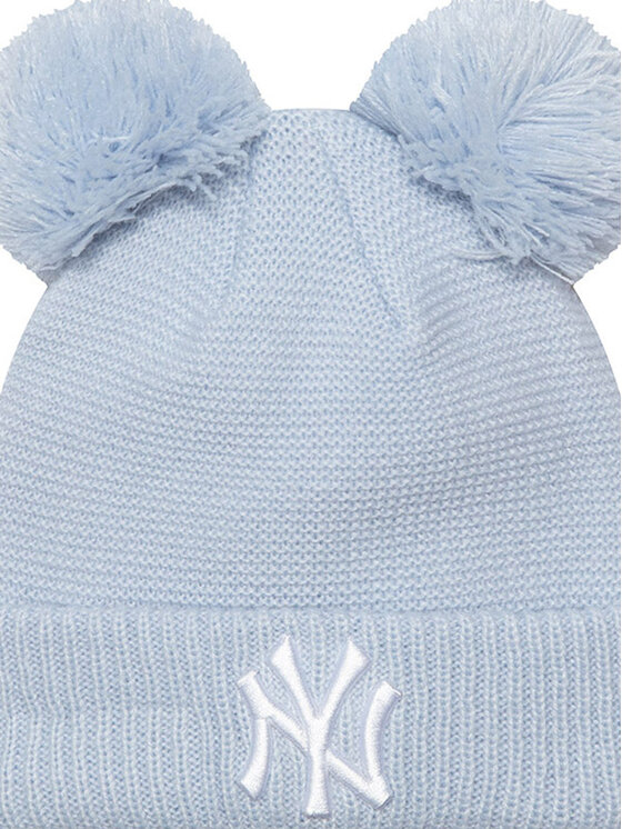 New Era New Era Căciulă Child Double Pom Se 60565307 Albastru celest