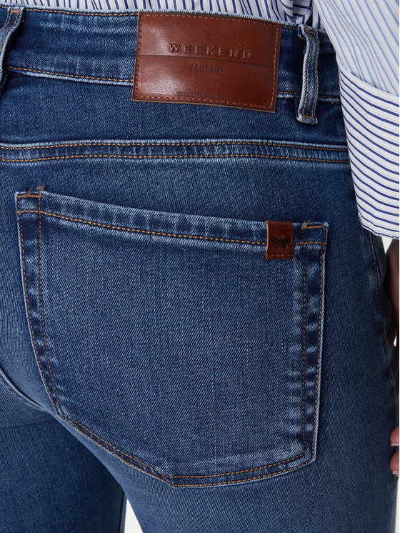 Weekend Max Mara Weekend Max Mara Jeansy Rapallo 2615181071 Modrá Skinny Fit