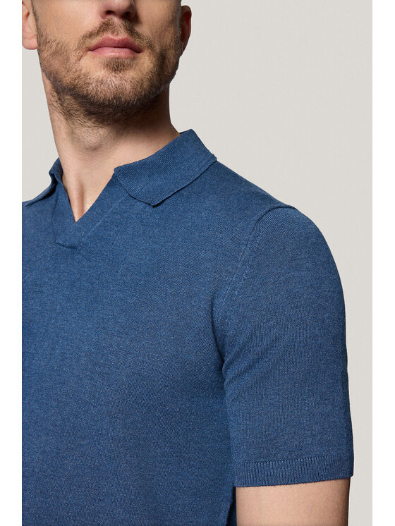 Próchnik Próchnik Polo PM6 PO073125000046 Niebieski Regular Fit