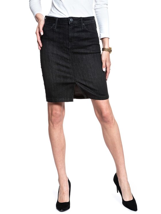 Lee Lee Minigonna PENCIL SKIRT Blu Regular Fit