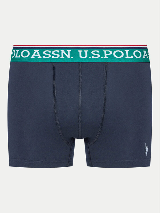 U.S. Polo Assn. U.S. Polo Assn. Set od 3 para bokserica MUP4078 Tamnoplava
