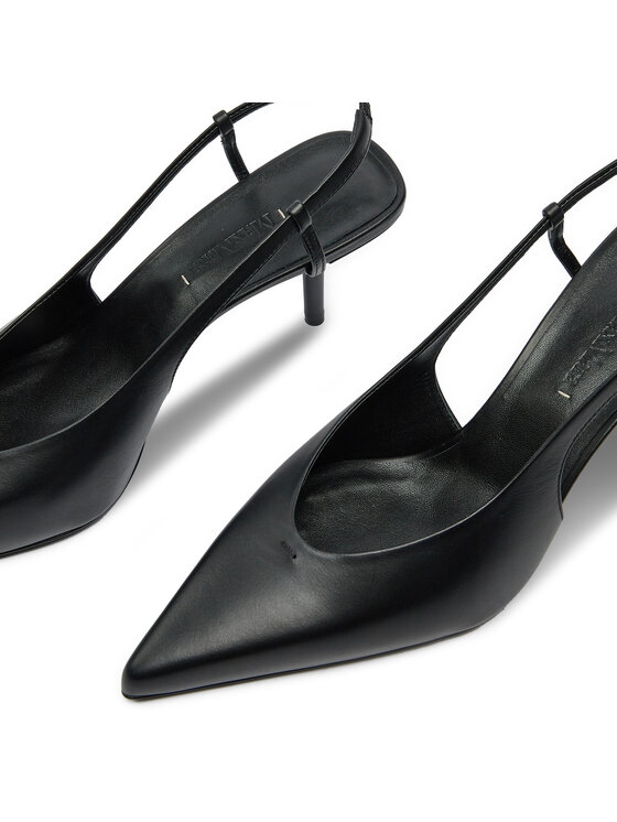 Max Mara Max Mara Sandały Mmslingcaif 2424526131600 Czarny