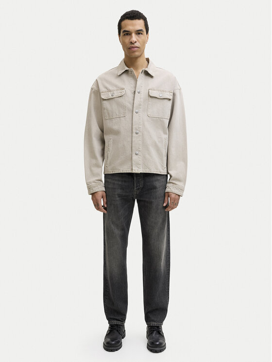 Jack & Jones Jack & Jones Džinsi Chris 12294332 Melns Loose Leg