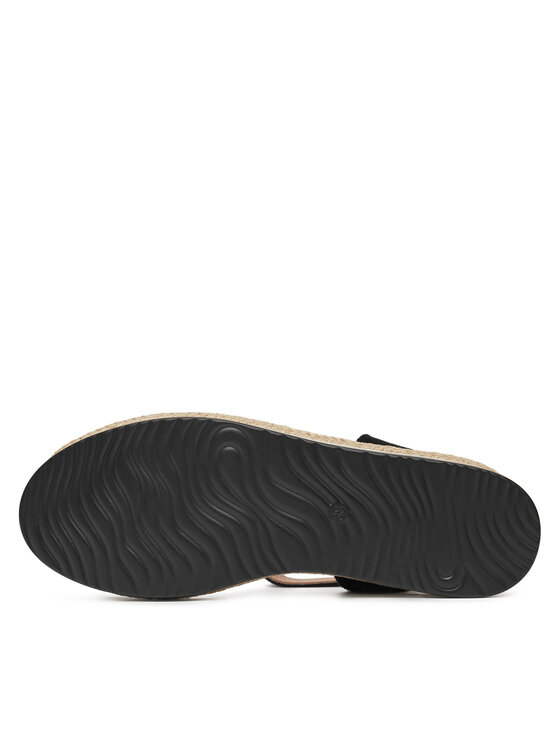 DeeZee DeeZee Espadrilles WS091-01 Schwarz