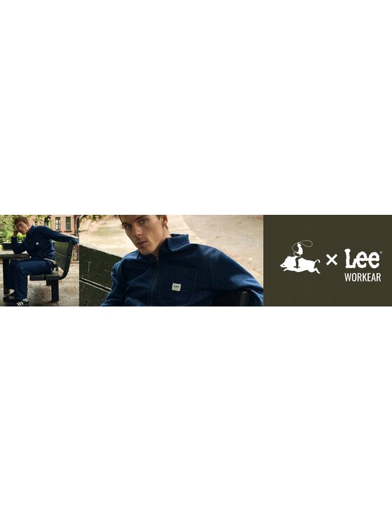Lee Lee Jeansy Carpenter Niebieski Relaxed Fit