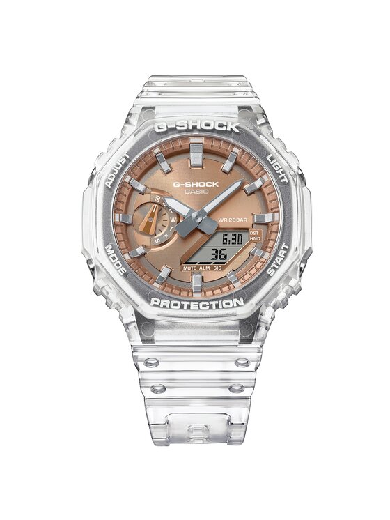 Casio Casio Zegarek GA-2100BM-7A5ER Przezroczysty