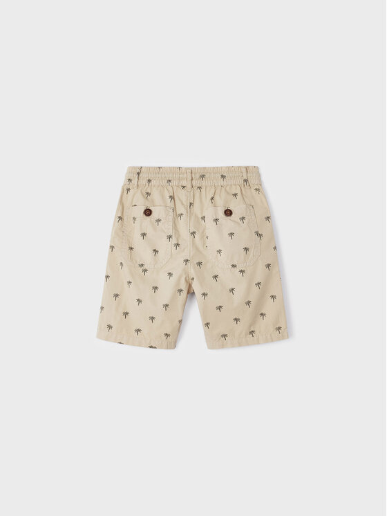 Mayoral Mayoral Шорти от плат 3227 Бежов Regular Fit