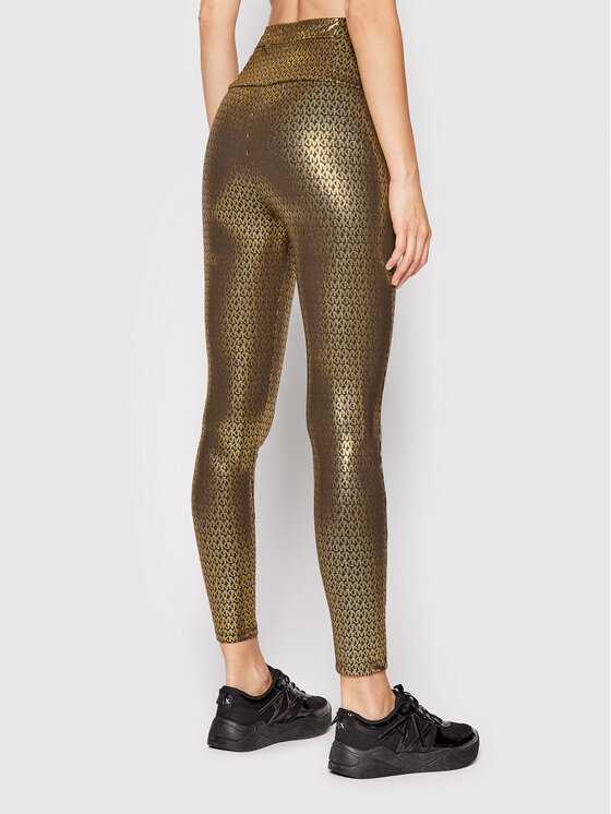 MICHAEL Michael Kors Leggings MH1308Q39F Or Slim Fit Modivo