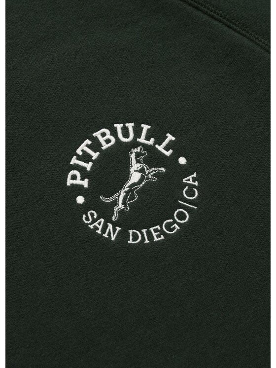 PITBULL PITBULL Bluza SAN DIEGO CA Zielony Regular Fit