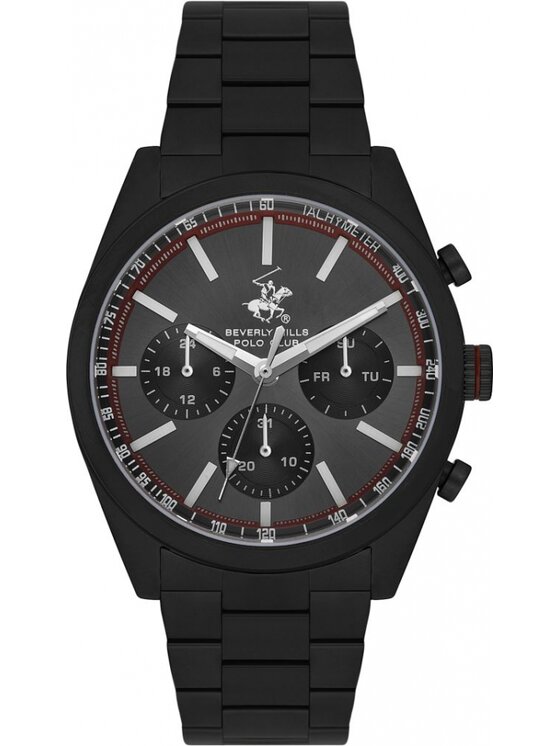 Beverly Hills Polo Club Beverly Hills Polo Club Zegarek BP3618X.650 Czarny