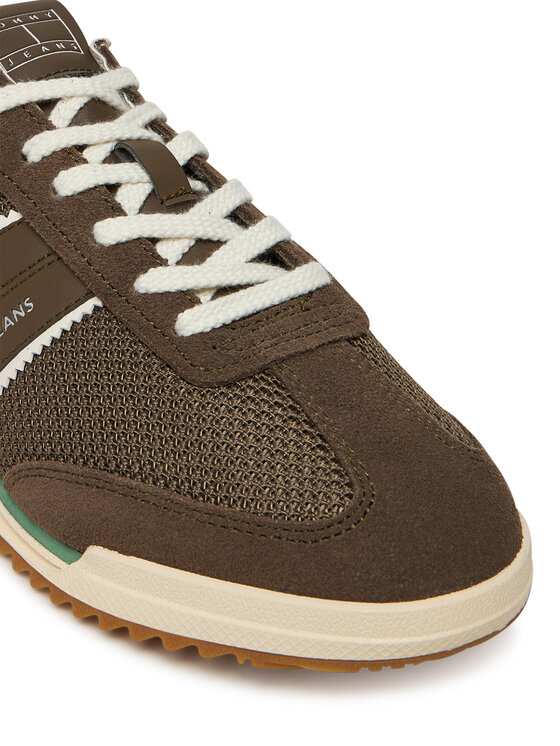 Tommy Jeans Tommy Jeans Sneakersy Tjw Low Profile Runner EN0EN02862 Brązowy