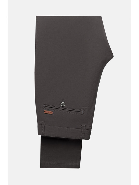 Lancerto Lancerto Spodnie materiałowe Nelson SP082123000012 Szary Slim Fit