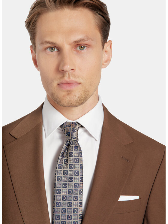 Pako Lorente Pako Lorente Marynarka P25WF-3G-003 Brązowy Slim Fit