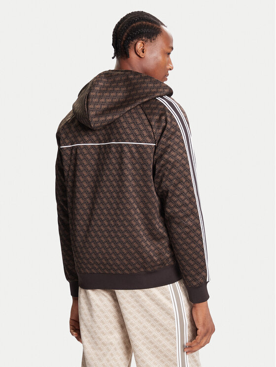 Guess Guess Felpa Z5BQ13 K2042 Marrone Relaxed Fit