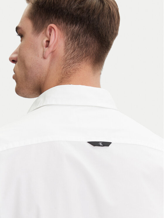 Calvin Klein Jeans Calvin Klein Jeans Сорочка J30J324614 Білий Slim Fit