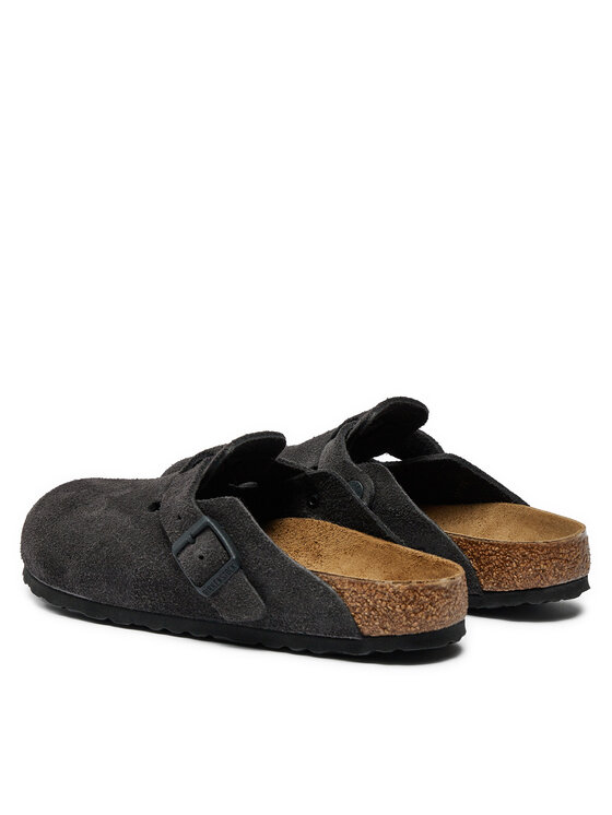 Birkenstock Birkenstock Ciabatte Boston zamsz 1028552 Grigio
