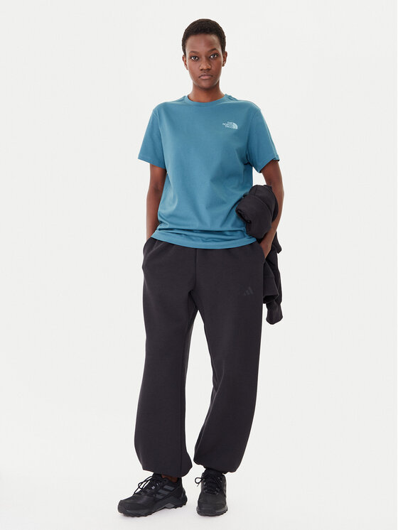 The North Face The North Face Marškinėliai Redbox NF0A87NK Mėlyna Relaxed Fit