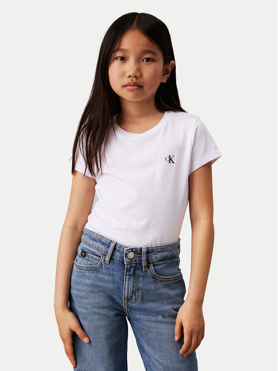 Calvin Klein Jeans Calvin Klein Jeans 2er-Set T-Shirts Monogram IG0IG01258 M Bunt Slim Fit