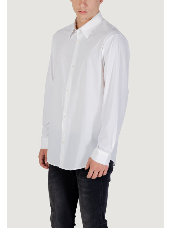 Armani Exchange Armani Exchange Camicia XM001567 AF19193 Bianco Casual Fit