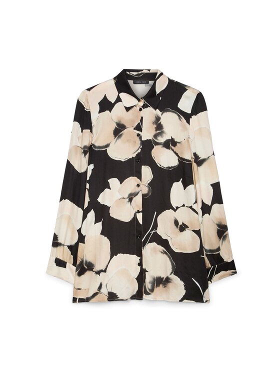 Fiorella Rubino Fiorella Rubino Camicia 5029T001541N0Z3 Nero Regular Fit