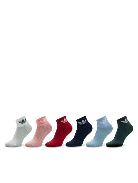 Set di 6 paia di calzini lunghi da bambini adidas