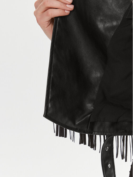 Liu Jo Liu Jo Giacca in similpelle WA4020 E0887 Nero Regular Fit