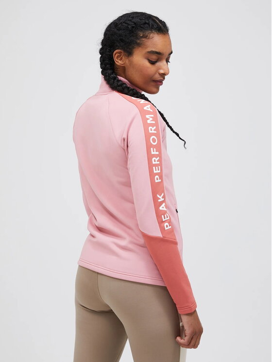 Peak Performance Peak Performance Bluza techniczna Rider Różowy Regular Fit