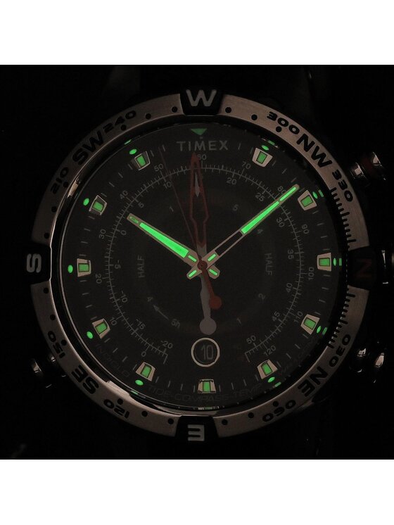 Timex Timex Zegarek TW2V22340 Czarny