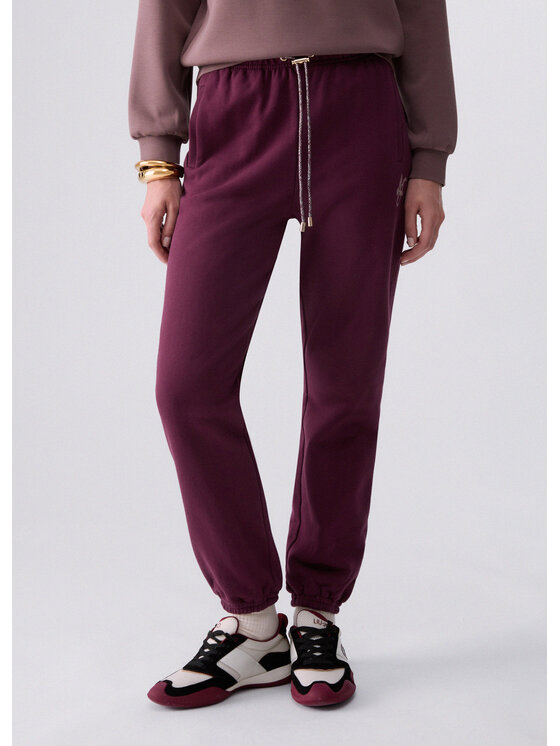 Liu Jo Liu Jo Pantaloni di tessuto TF6072FS09191718 Viola Regular Fit