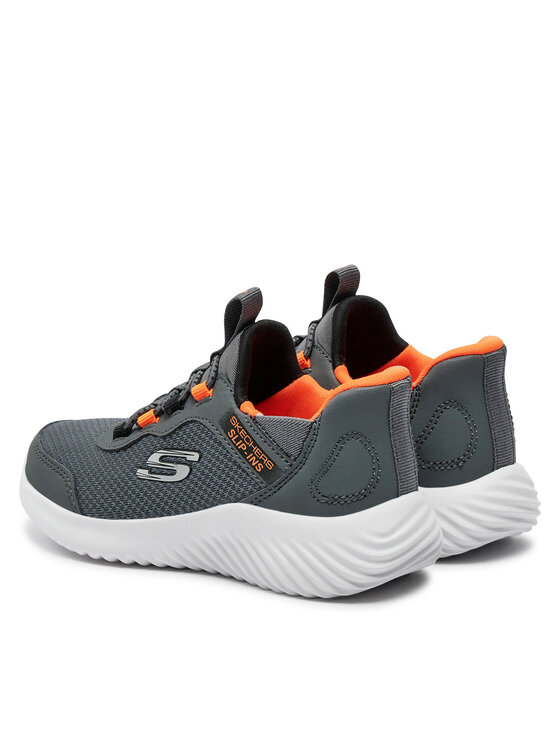 Skechers Skechers Сникърси Bounder-Brisk-Burst 403822L/CCOR Сив