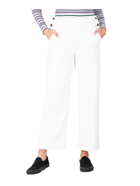 Lee Lee Jeansy L33FCEDN Biały Relaxed Fit