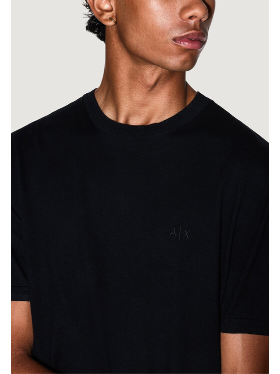 Armani Exchange Armani Exchange Maglione PULLOVER Nero Over Fit