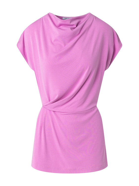 QUIOSQUE QUIOSQUE Bluzka 1UC003 Fioletowy Regular Fit