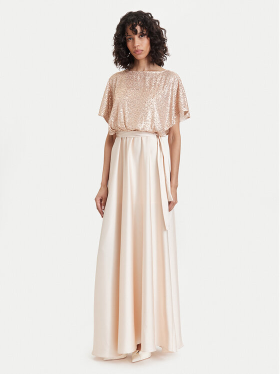 ACCESS FASHION Rochie de seară 63-3439-392 Auriu Regular Fit