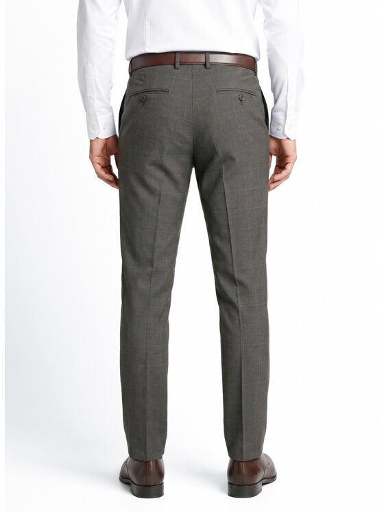 Pako Lorente Pako Lorente Spodnie garniturowe P26WF-6G-009 Szary Slim Fit