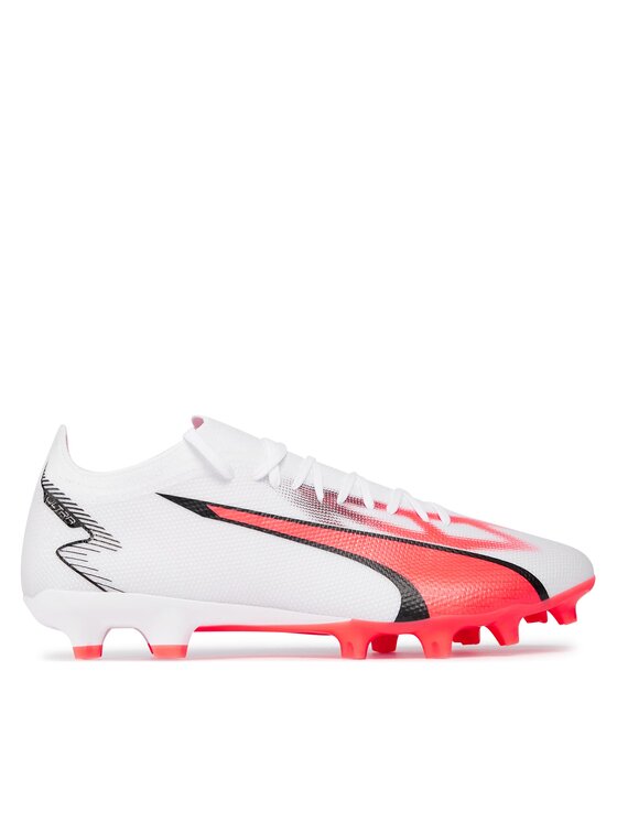 Puma Puma Buty do piłki nożnej Ultra Match FG/AG 107347 01 Biały
