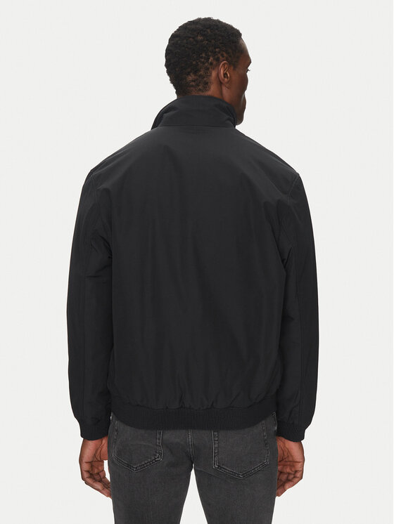 HUGO HUGO Pārejas jaka Beren2511 50530766 Melns Regular Fit
