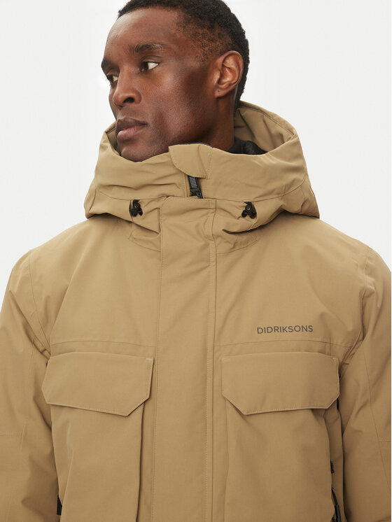 Didriksons Didriksons Зимно яке Drew 505778 Бежов Regular Fit