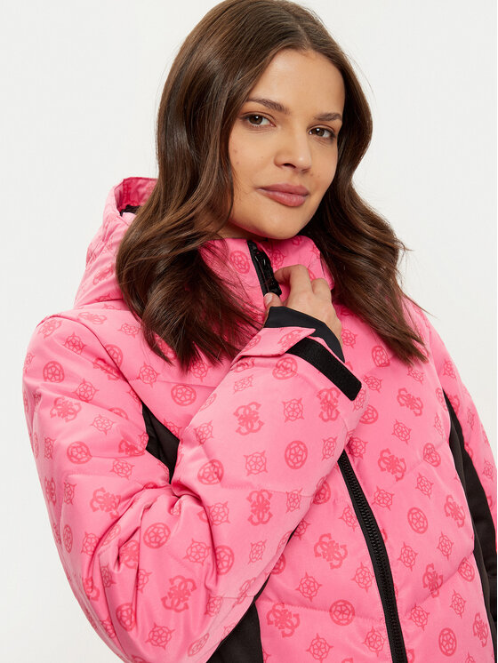 Guess Guess Skijacke W4PL3N WH0K0 Rosa Regular Fit