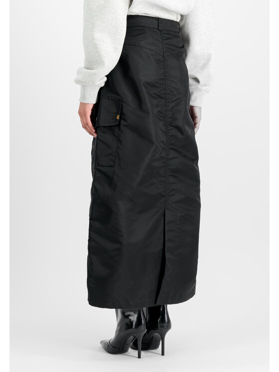 Alpha Industries Alpha Industries Spódnica midi Cargo Maxi Skirt Women Czarny Regular Fit