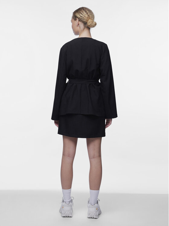 Pieces Pieces Marynarka Bosella 17146550 Czarny Regular Fit