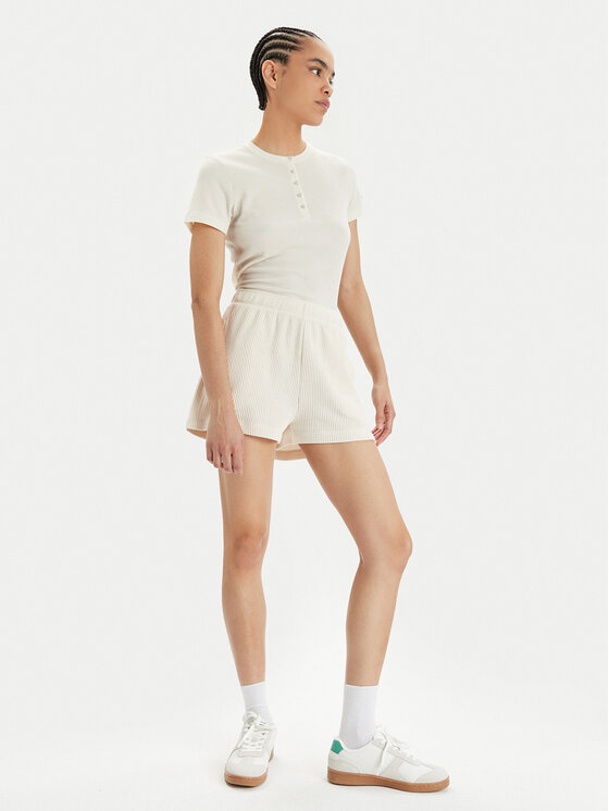 Champion Champion Pantaloni scurți sport E10012 Bej Regular Fit