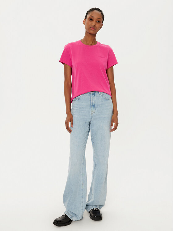 Patrizia Pepe Patrizia Pepe T-Shirt 8M1543/J111-R846 Różowy Regular Fit