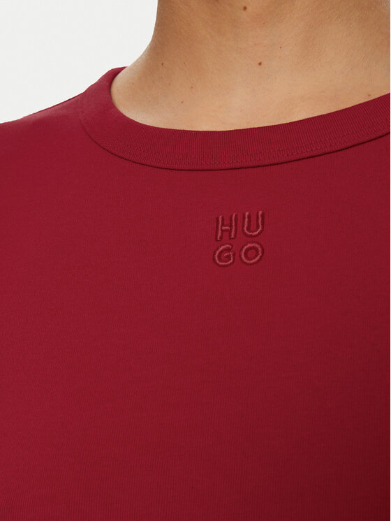 HUGO HUGO Футболка Deloris 50512002 Червоний Regular Fit