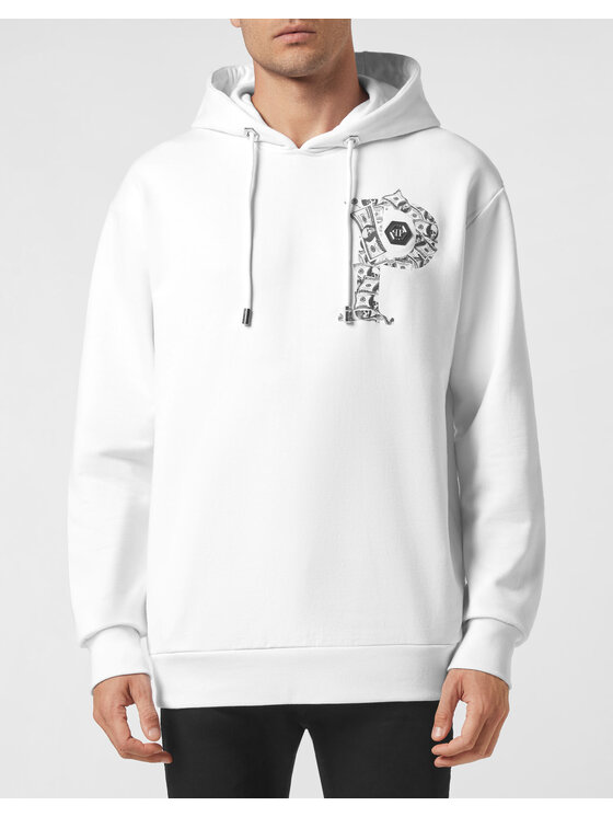 PHILIPP PLEIN PHILIPP PLEIN Felpa 1603 Bianco Regular Fit