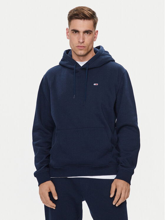 Tommy Jeans Tommy Jeans Felpa Flag DM0DM20497 Blu scuro Regular Fit
