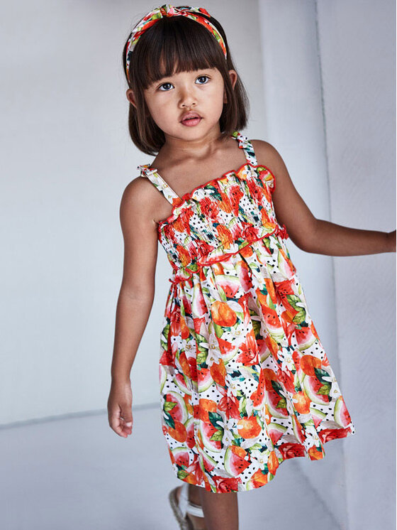 Vestito da giorno 3954 Multicolore Regular Fit