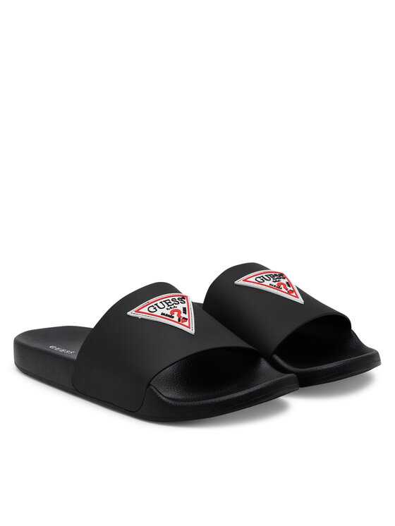 Guess Guess Şlapi FMJTOT ELL19 Negru